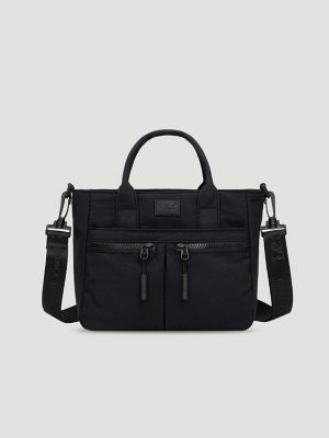 Womens Multi Pocket Small Tote Bag