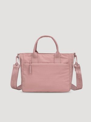 Womens Multi Pocket Small Tote Bag:Pink:One Size alternative view 2