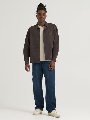 Men's Ripstop Mixed Utility Overshirt