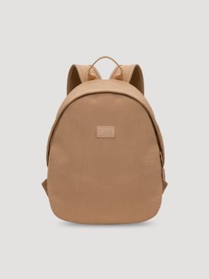 Womens Mini Backpack:Brown:One Size main view