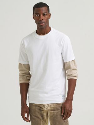 Men's Lee 101&trade; Relaxed Tee in Bright White