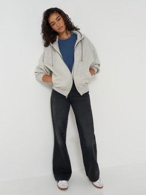 Women's Full Zip Solid Jacket
