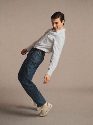 Men's Lee® x J.Crew Japanese Selvedge Denim Straight Jean from Lee - $187.99