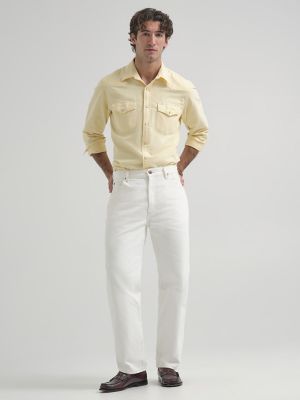 Men's Leeデニム Lee® New | Jean Straight Denim Selvedge Japanese J.Crew x パンツ