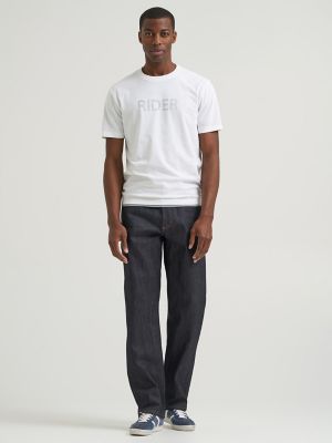 Men's Lee 101&trade; Rider Graphic Tee in Bright White