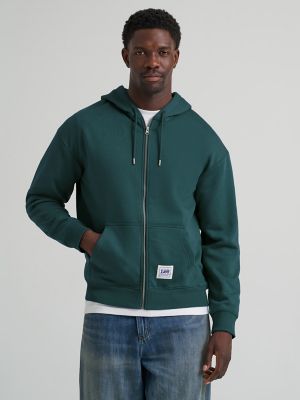 Men's Relaxed Fit Essential Workwear Full Zip Jacket in Ponderosa Pine