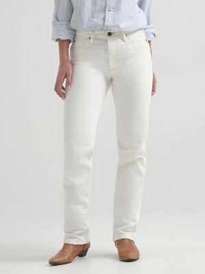Women's Lee&reg; x J.Crew Vintage Straight Jean in Vintage White alternative view 2
