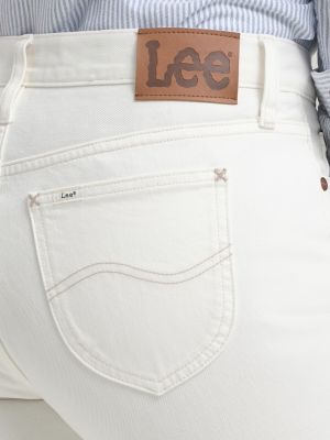 Women's Lee&reg; x J.Crew Vintage Straight Jean in Vintage White alternative view 5