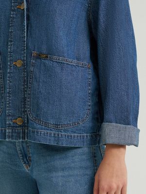 Women's Heritage Denim Utility Barn Jacket