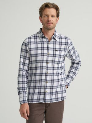 Men's Legendary All Purpose Shirt in Sharkskin Plaid