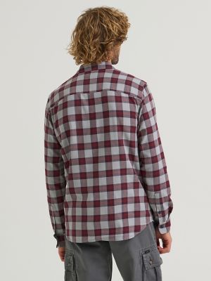 Men's Legendary All Purpose Shirt in Gray Port Plaid