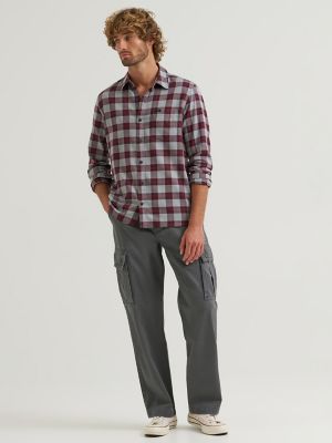 Men's Legendary All Purpose Shirt in Gray Port Plaid