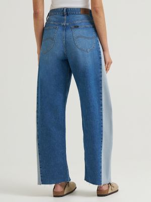 Women's Heritage Adjustable Low Slung Barrel Jean in River Fade