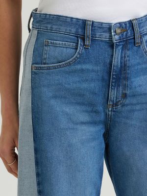 Women's Heritage Adjustable Low Slung Barrel Jean in River Fade
