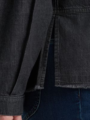 Women's Heritage Loose Popover V-Neck Top (Plus)