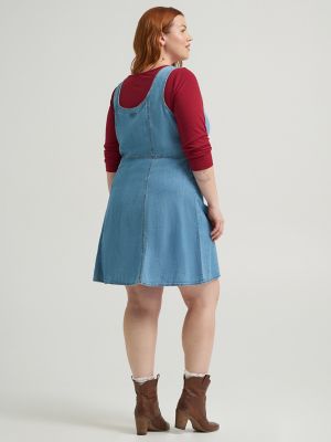 Women's Heritage Seamed Button Front Dress (Plus)