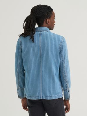 Men's Striped Chore Jacket