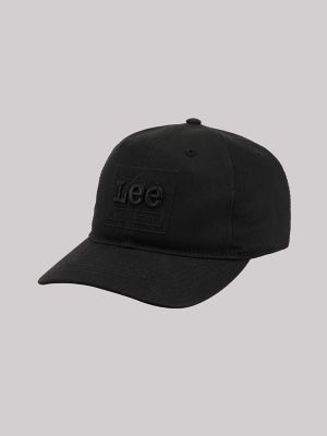 Men's Tonal Brushed Logo Hat in Black