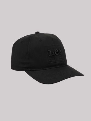Men's Tonal Brushed Logo Hat in Black