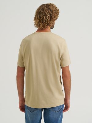 Men's Crew Neck Tee in Fields Of Rye