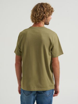 Men's Crew Neck Tee in Aloe