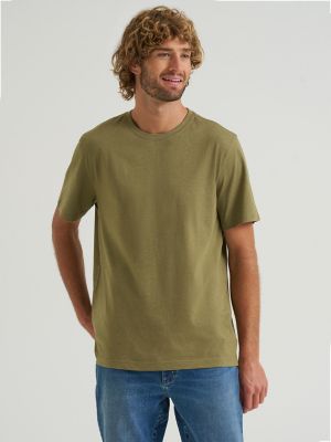 Men's Crew Neck Tee in Aloe