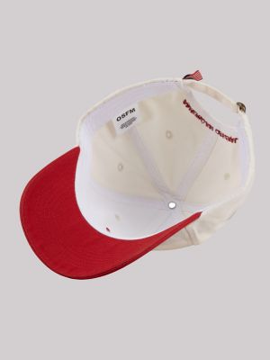 Women's Contrast Bill Logo Hat in Red