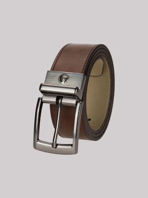 Men's Logo Stamped Reversible Canvas Belt - thumbnail 2