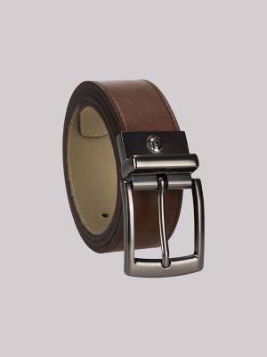 Men's Logo Stamped Reversible Canvas Belt - thumbnail 3
