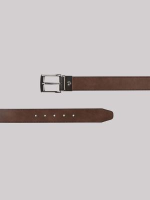 Men's Logo Stamped Reversible Canvas Belt - thumbnail 4