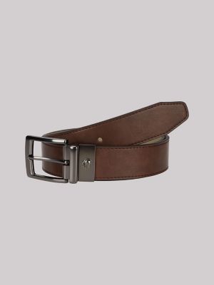 Men's Logo Stamped Reversible Canvas Belt - thumbnail 5
