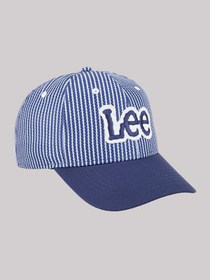 Women's Railroad Stripe Logo Hat