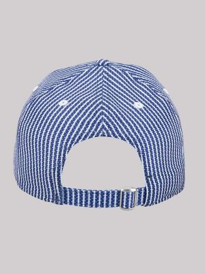 Women's Railroad Stripe Logo Hat
