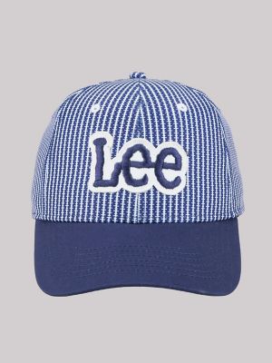Women's Railroad Stripe Logo Hat