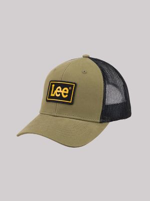 Men's Rubber Patch Twill Hat in Olive