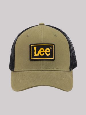 Men's Rubber Patch Twill Hat in Olive