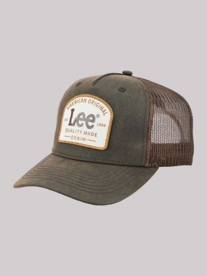 Men's Quality Made Denim Twill Hat in Brown