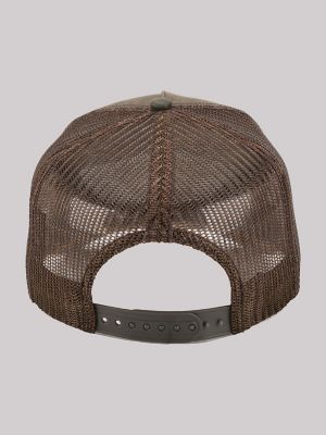 Men's Quality Made Denim Twill Hat in Brown
