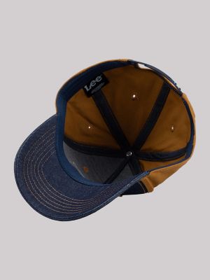 Men's Authentic Denim Logo Hat in Blue Denim
