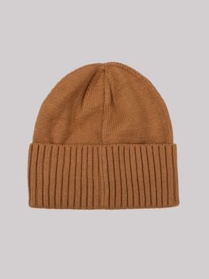 Women's Plaid Logo Beanie