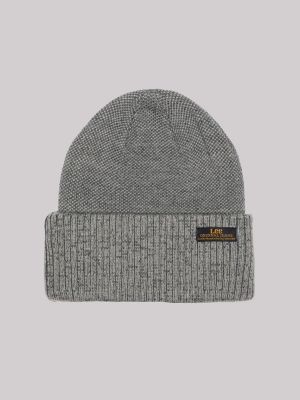 Scarf and Beanie Set:Grey:One Size - thumbnail 2