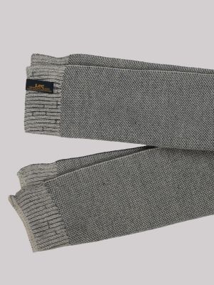 Scarf and Beanie Set:Grey:One Size - thumbnail 4