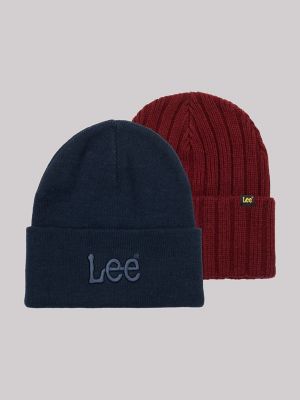 Two Pack Patterned Beanie Set