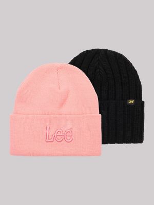 Women's Two Pack Tonal Logo Beanie Set