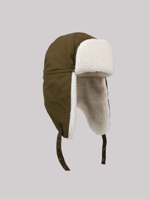 Men's Twill Sherpa Lined Hunting Hat