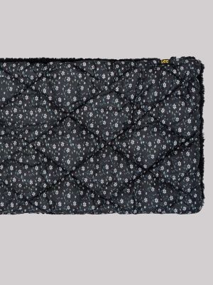 Sherpa Stole:Black:One Size - thumbnail 3