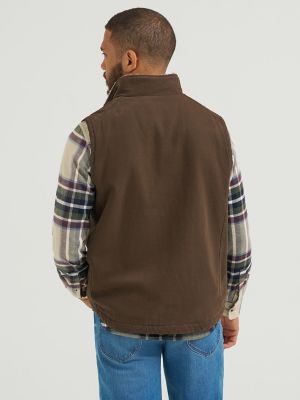 Men's Stonewashed Canvas Vest