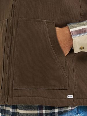 Men's Stonewashed Canvas Vest