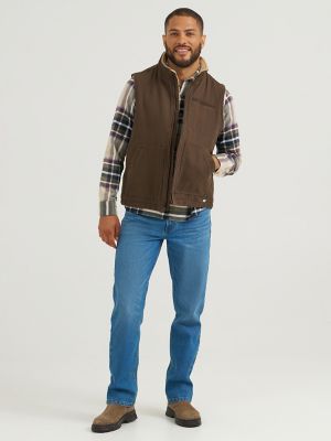 Men's Stonewashed Canvas Vest