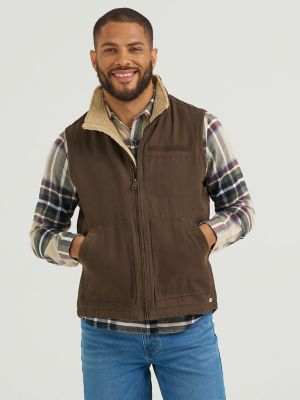 Men's Stonewashed Canvas Vest